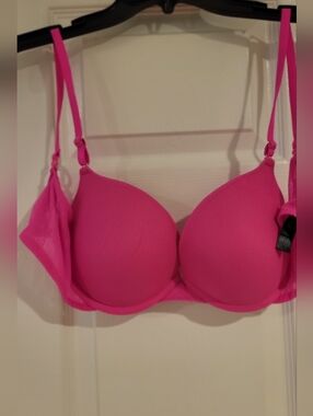 smart & sexy Hot Pink Molded T-Shirt Bra